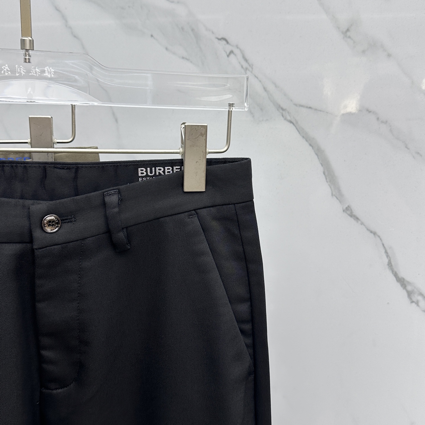 🆕Burberry巴宝莉 2025早秋新品休闲裤西裤，官网同步发售，裤身工艺设计，进口客供辅料、面料定制