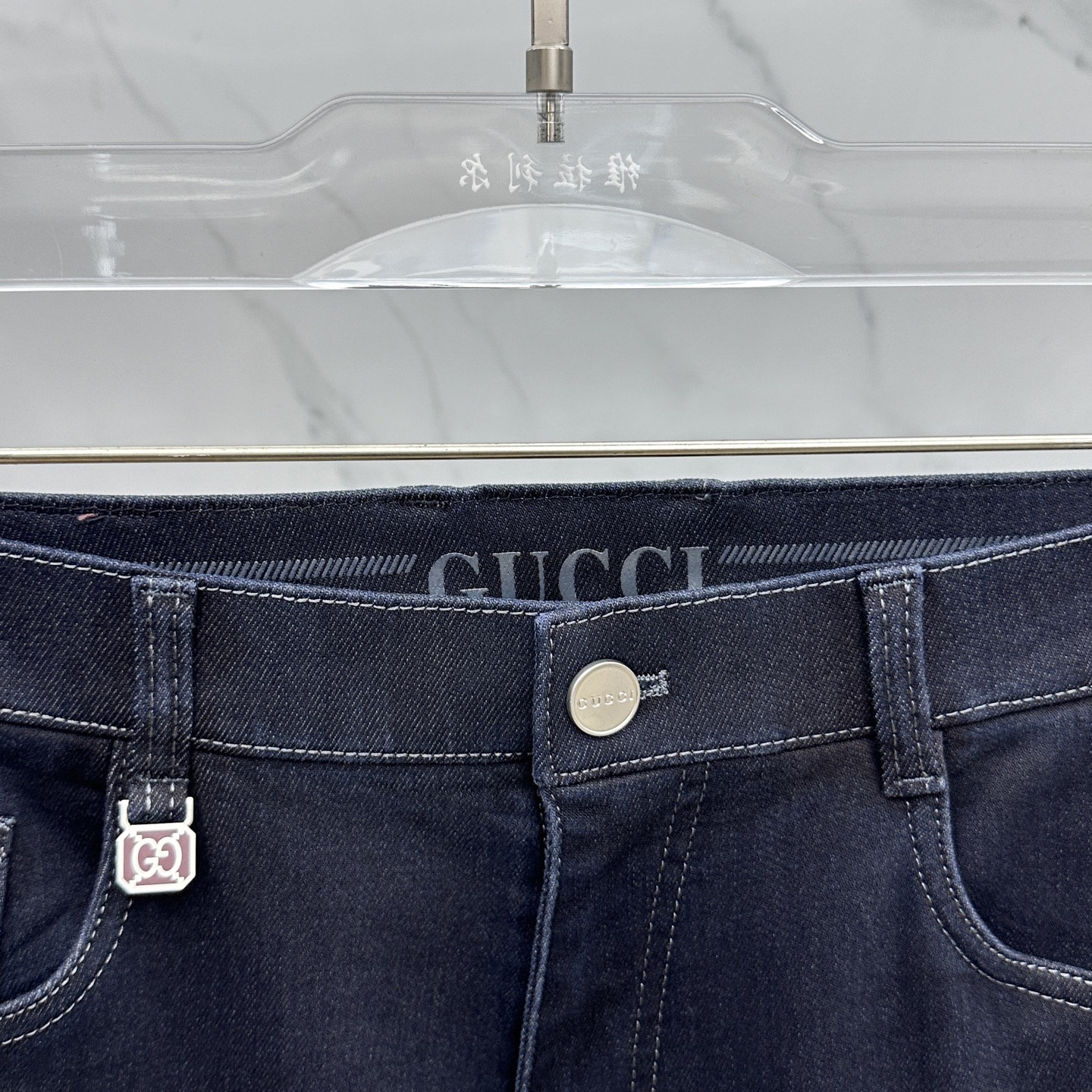 🆕GUCCI古驰 🔥高端定制、2025早春最新款牛仔裤 柜台同步发售 原版定制复刻 客供五金辅料 原单品