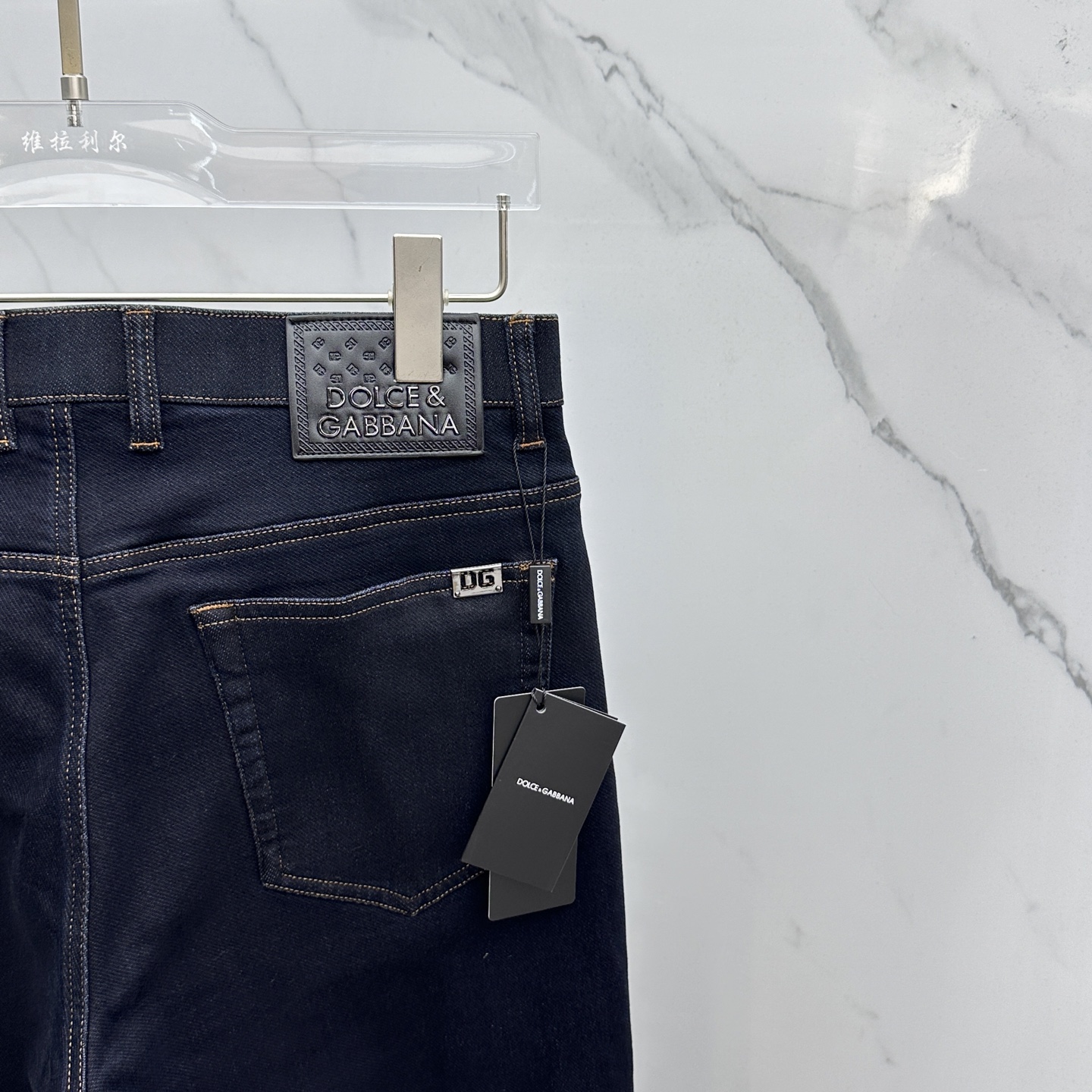🆕Dolce&Gabbana杜嘉班纳 🔥高端定制、2025早春最新款牛仔裤 柜台同步发售 原版定制复刻 