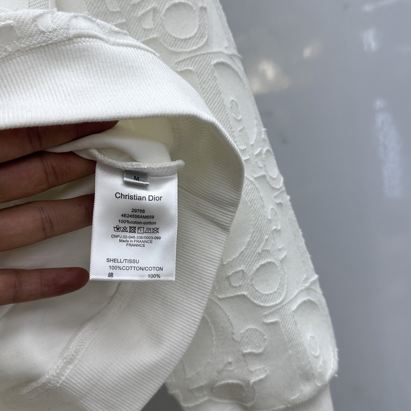 🆕Dior迪奥 25Ss最新秋冬爆款卫衣，全幅激光烧花顶级定制面料松柔亲肤感极佳，男女同款情侣穿搭、穿着