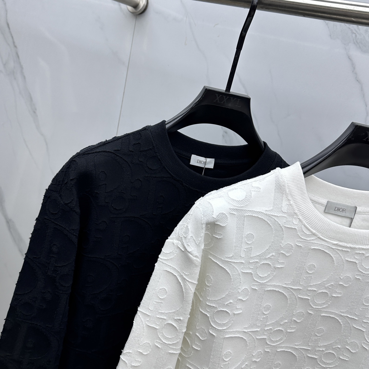 🆕Dior迪奥 25Ss最新秋冬爆款卫衣，全幅激光烧花顶级定制面料松柔亲肤感极佳，男女同款情侣穿搭、穿着