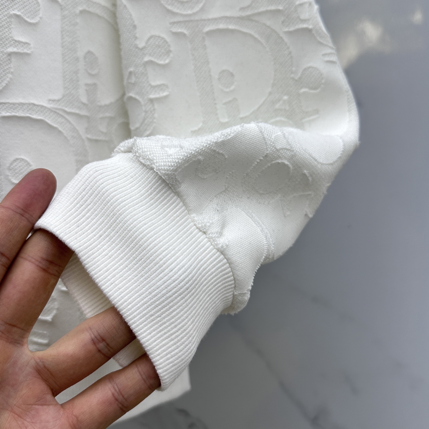 🆕Dior迪奥 25Ss最新秋冬爆款卫衣，全幅激光烧花顶级定制面料松柔亲肤感极佳，男女同款情侣穿搭、穿着