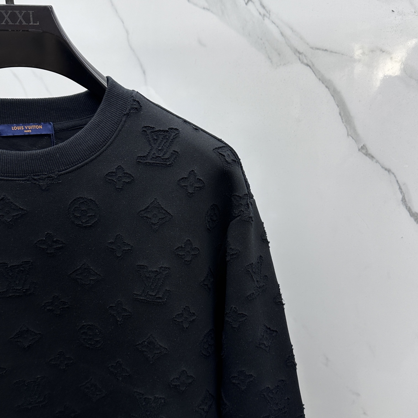 🆕LV路易威登 25Ss最新秋冬爆款卫衣，全幅激光烧花顶级定制面料松柔亲肤感极佳，男女同款情侣穿搭、穿着