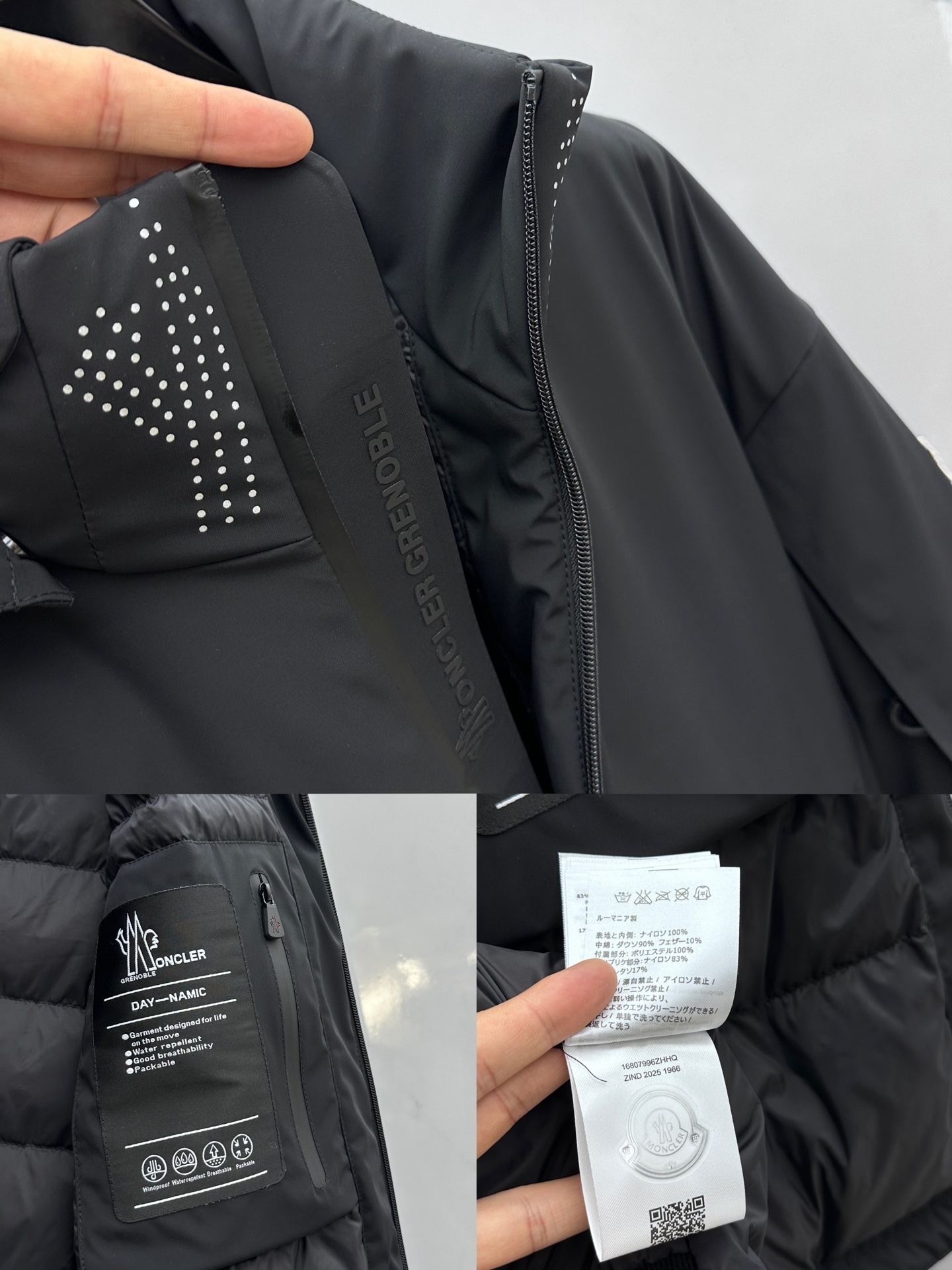 。 🆕Moncler蒙口 羽绒服2025最新款时尚设计师款羽绒外套.（连帽可拆卸）处处细节显工艺足够的高