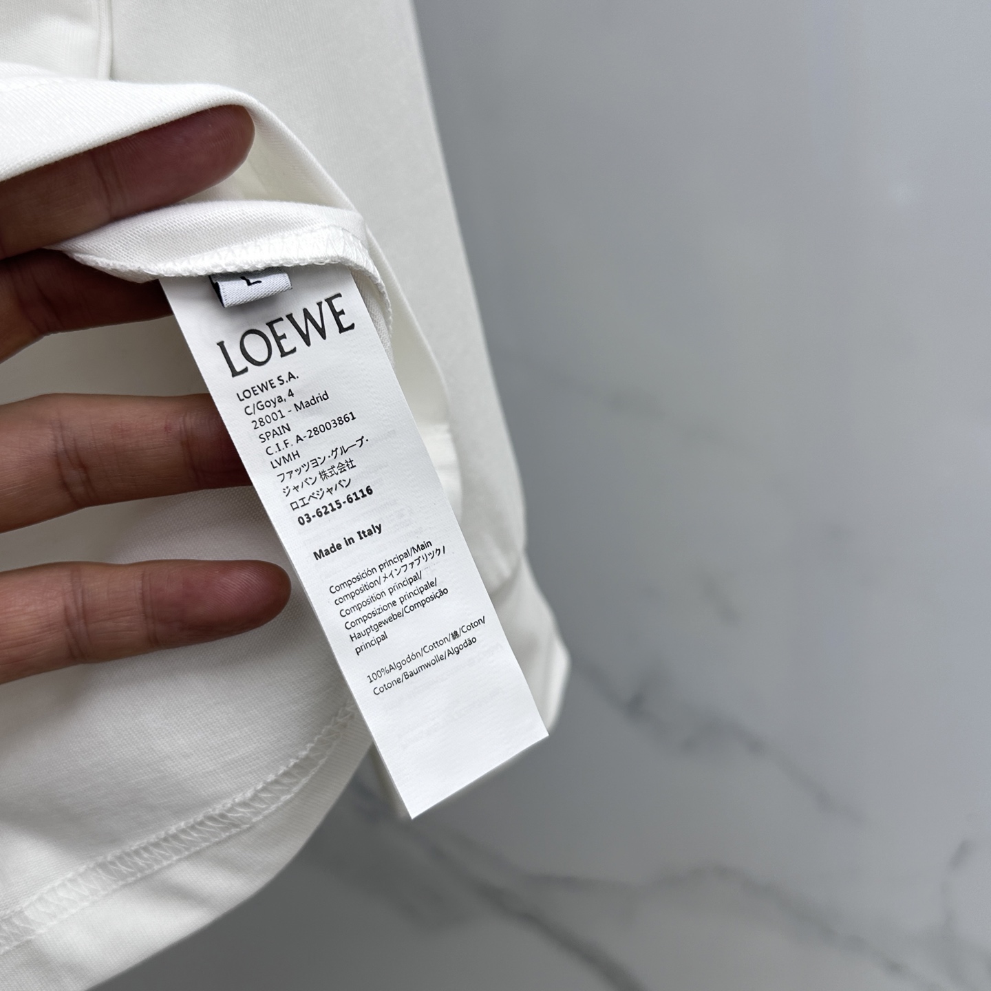 🆕LOEWE罗意威 2025SS早秋新款LOE家长袖打底宽松T恤圆领，胸前logo标识长袖T恤，基础款推