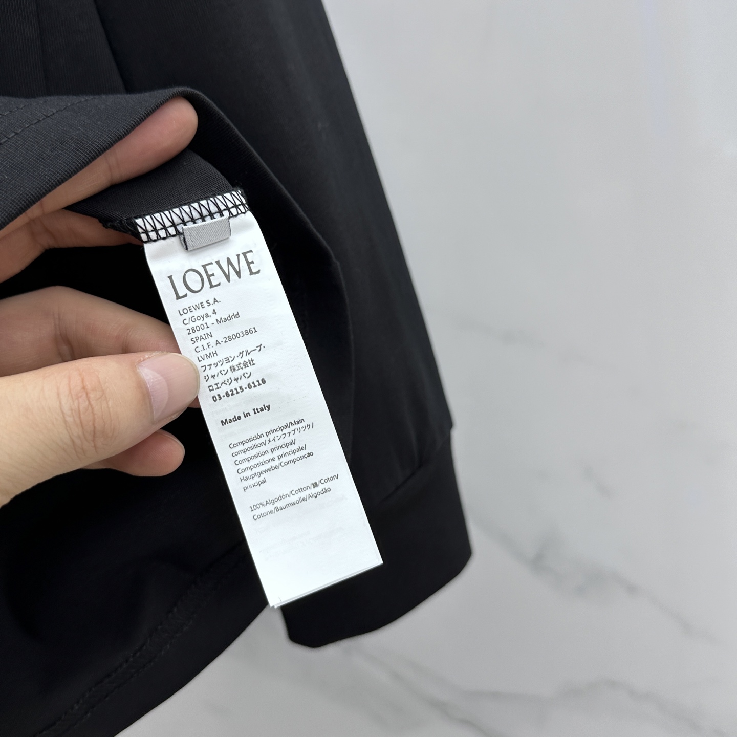 🆕LOEWE罗意威 2025SS早秋新款LOE家长袖打底宽松T恤圆领，胸前logo标识长袖T恤，基础款推