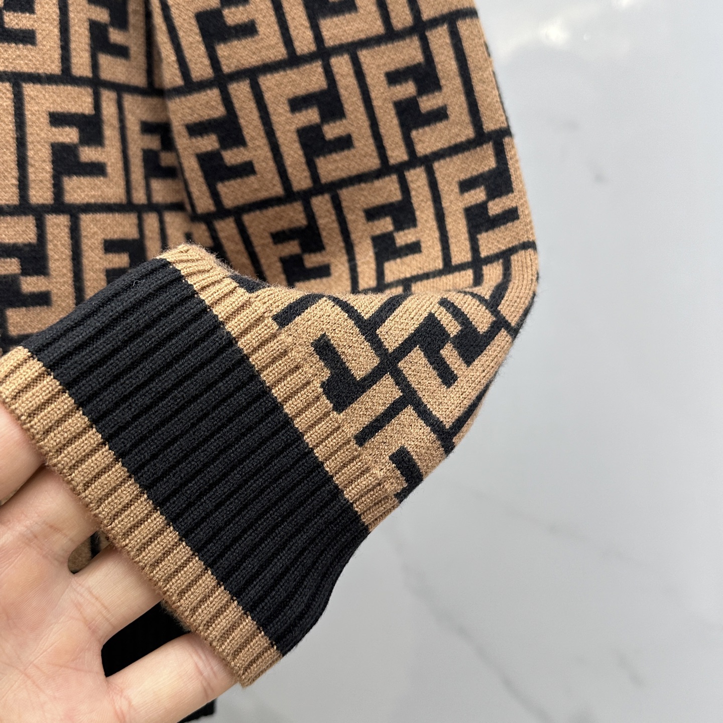 🆕Fendi芬迪 2025ss秋冬新款官网同步FF家圆领羊毛针织衫精品羊毛混纺毛衫 男女款高端定制臻品系