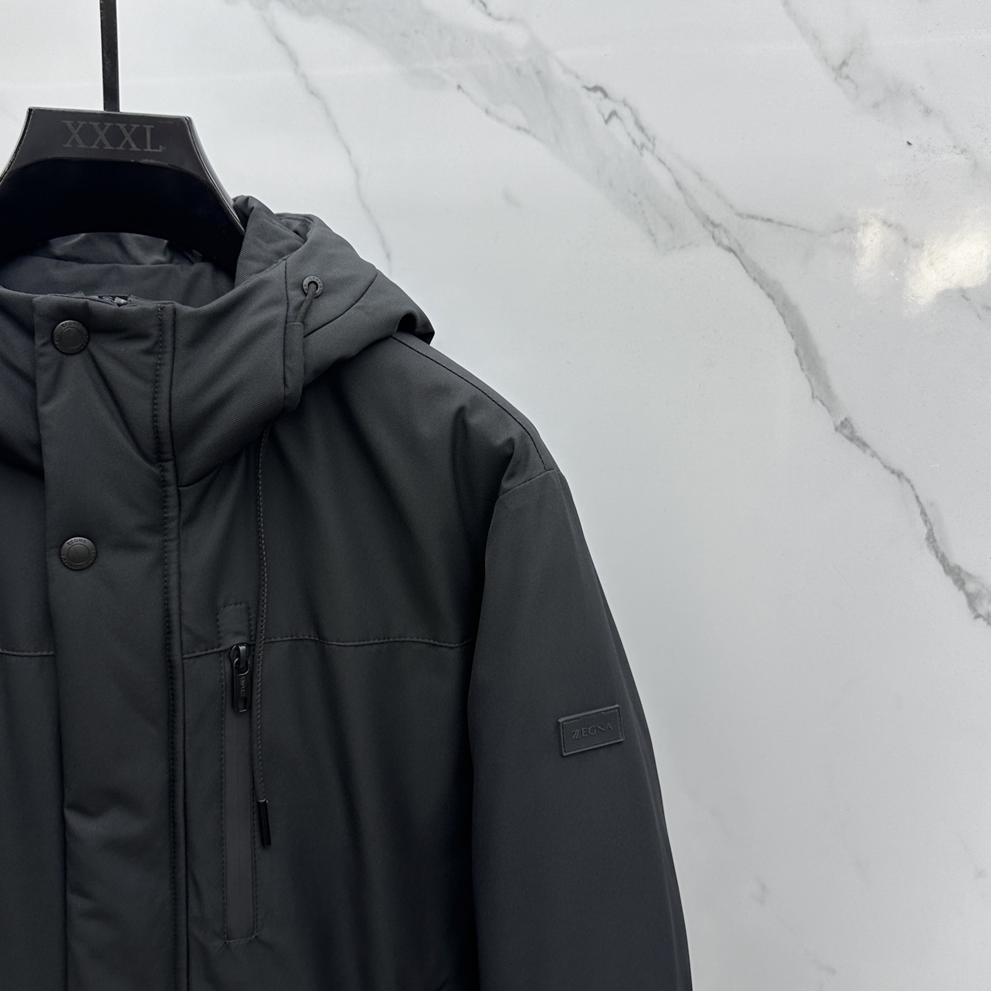 。 🆕ZEGNA杰尼亚 羽绒服 2025最新款时尚设计师款羽绒外套.（连帽不可拆卸）处处细节显工艺足够的