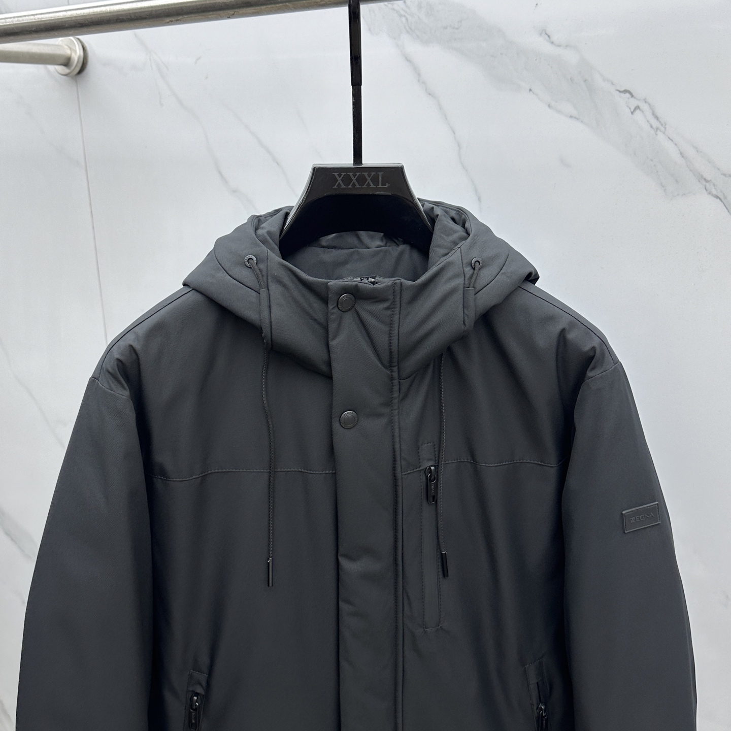 。 🆕ZEGNA杰尼亚 羽绒服 2025最新款时尚设计师款羽绒外套.（连帽不可拆卸）处处细节显工艺足够的