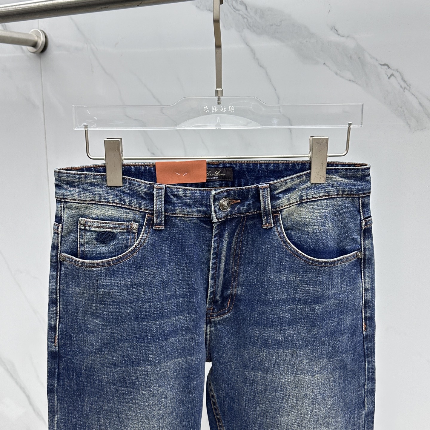 🆕lP🆕 🔥高端定制、2025早春最新款牛仔裤 柜台同步发售 原版定制复刻 客供五金辅料 原单品质 进口
