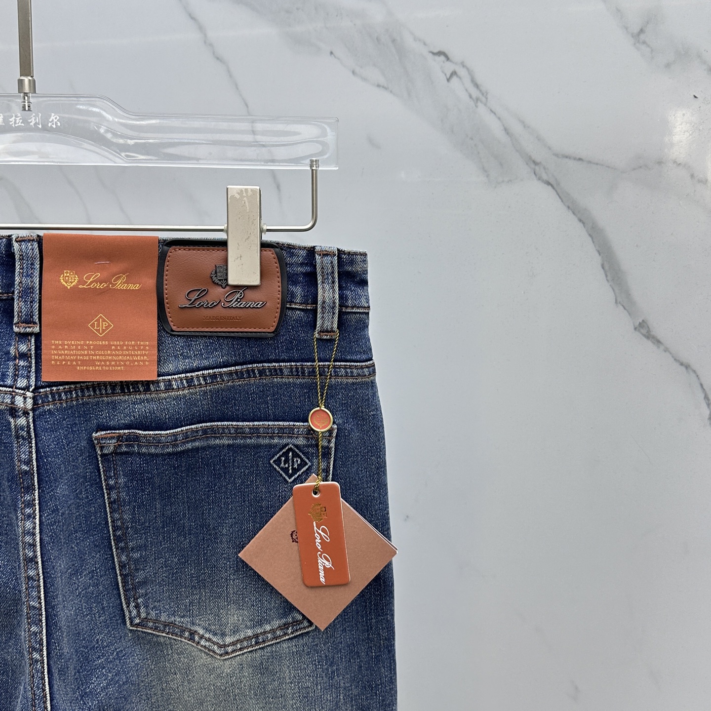 🆕lP🆕 🔥高端定制、2025早春最新款牛仔裤 柜台同步发售 原版定制复刻 客供五金辅料 原单品质 进口