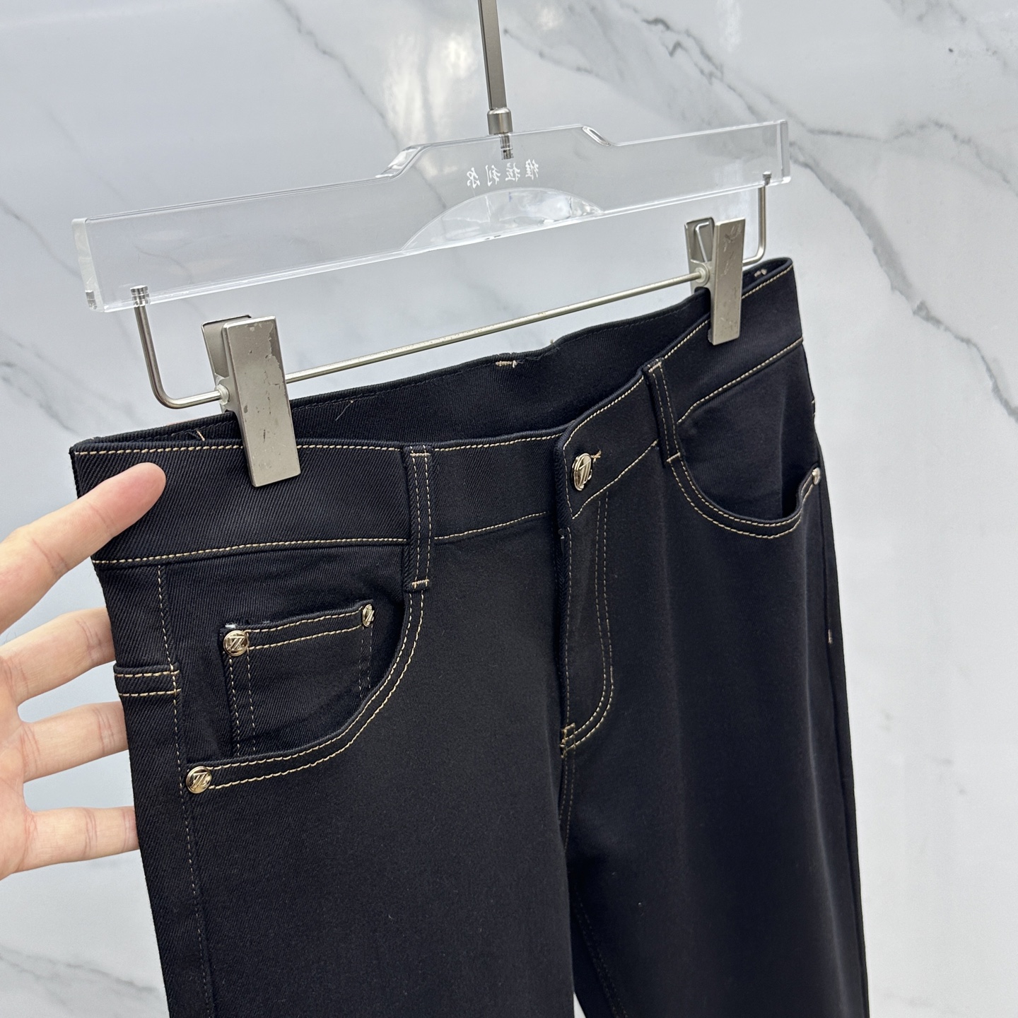 🆕ZEGNA杰尼亚 🔥高端定制、2025早春最新款牛仔裤 柜台同步发售 原版定制复刻 客供五金辅料 原单