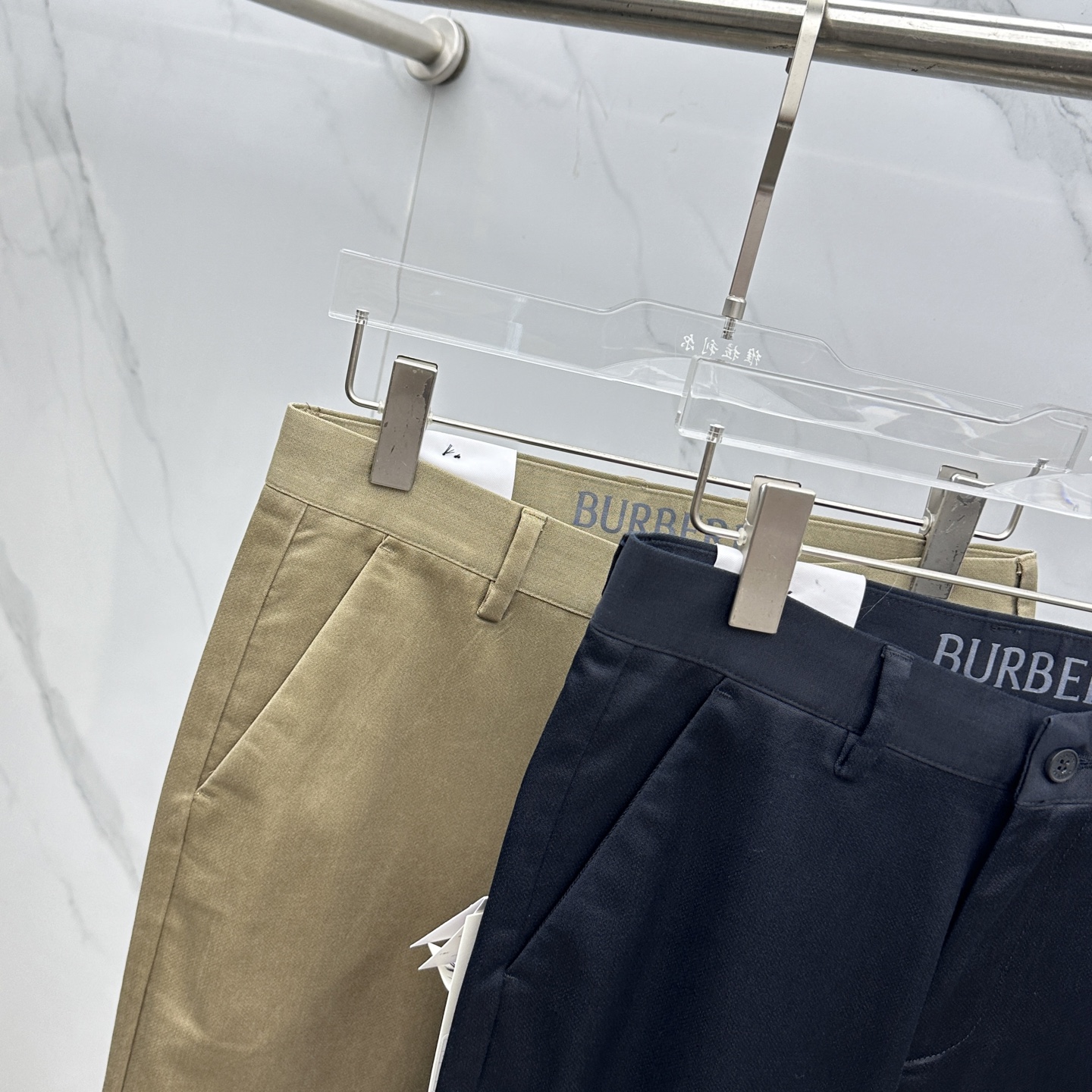 🆕Burberry巴宝莉 2025早秋新品休闲裤西裤，官网同步发售，裤身工艺设计，进口客供辅料、面料定制