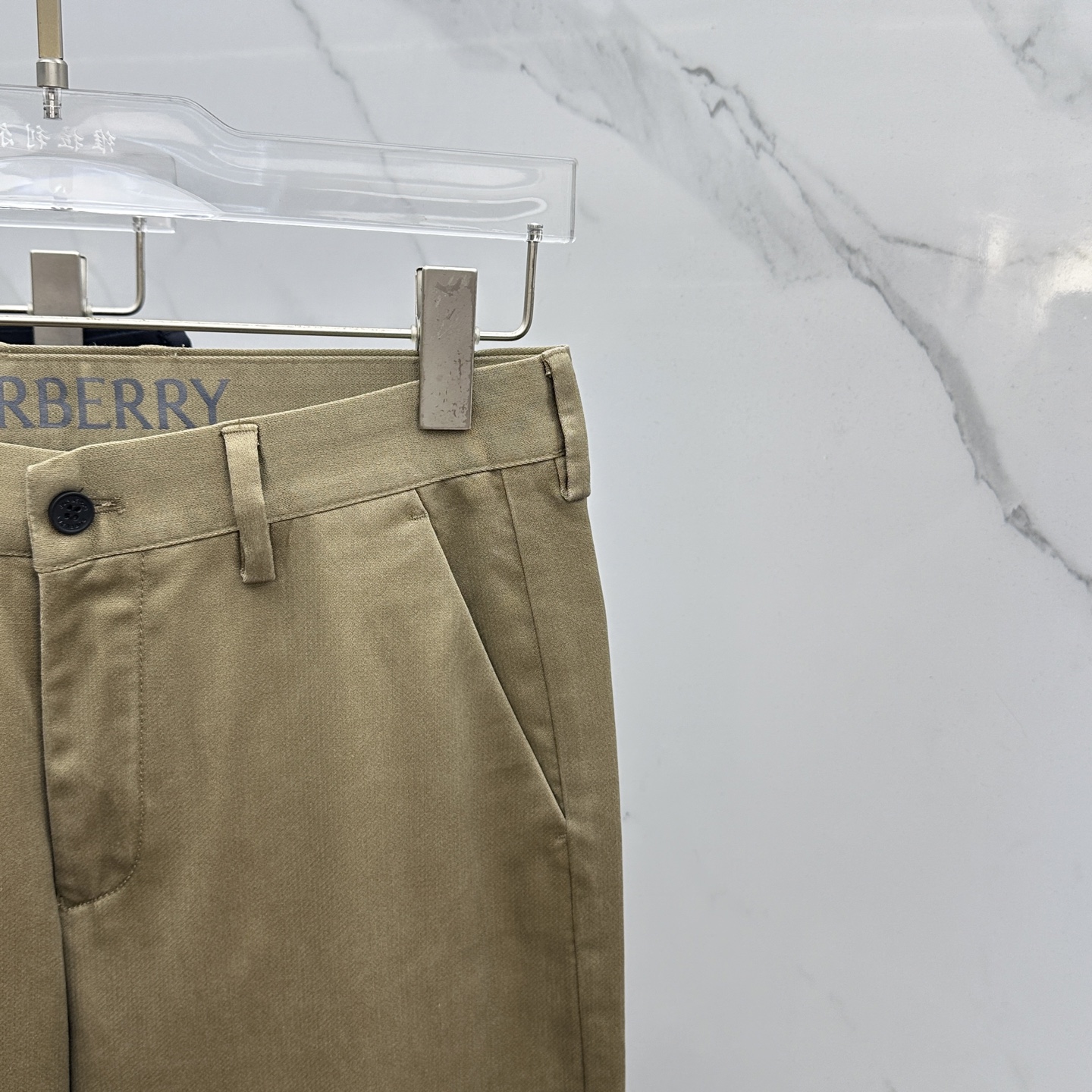 🆕Burberry巴宝莉 2025早秋新品休闲裤西裤，官网同步发售，裤身工艺设计，进口客供辅料、面料定制