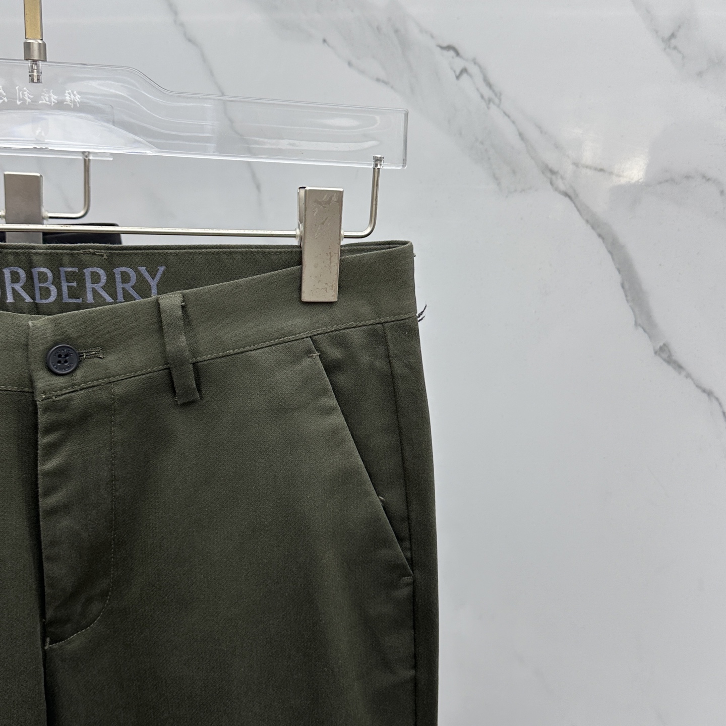 🆕Burberry巴宝莉 2025早秋新品休闲裤西裤，官网同步发售，裤身工艺设计，进口客供辅料、面料定制