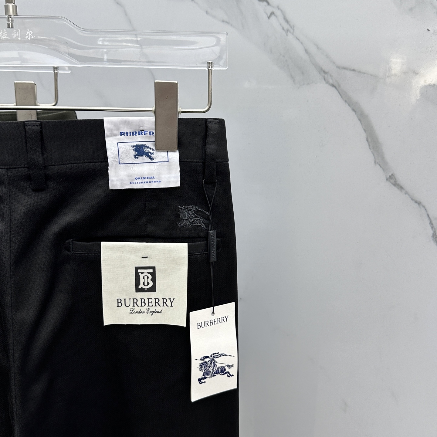 🆕Burberry巴宝莉 2025早秋新品休闲裤西裤，官网同步发售，裤身工艺设计，进口客供辅料、面料定制