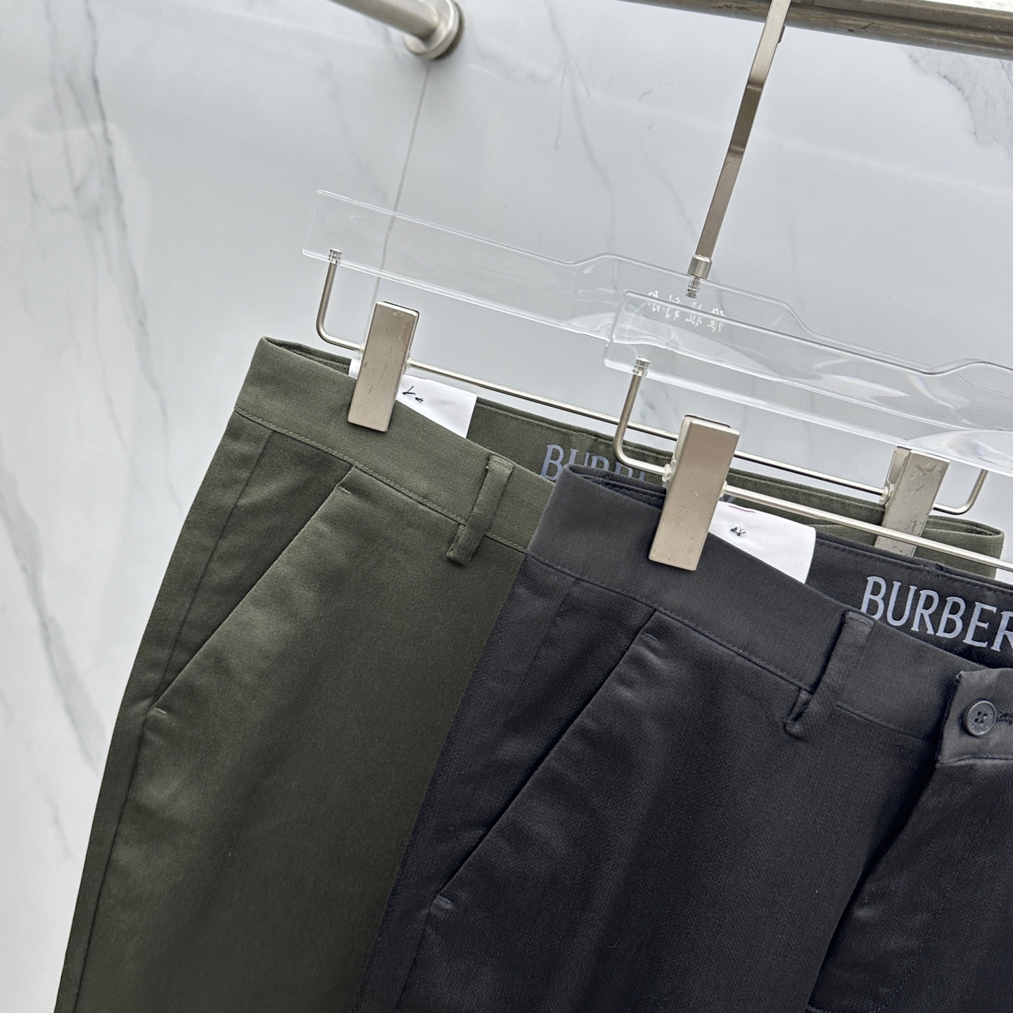 🆕Burberry巴宝莉 2025早秋新品休闲裤西裤，官网同步发售，裤身工艺设计，进口客供辅料、面料定制