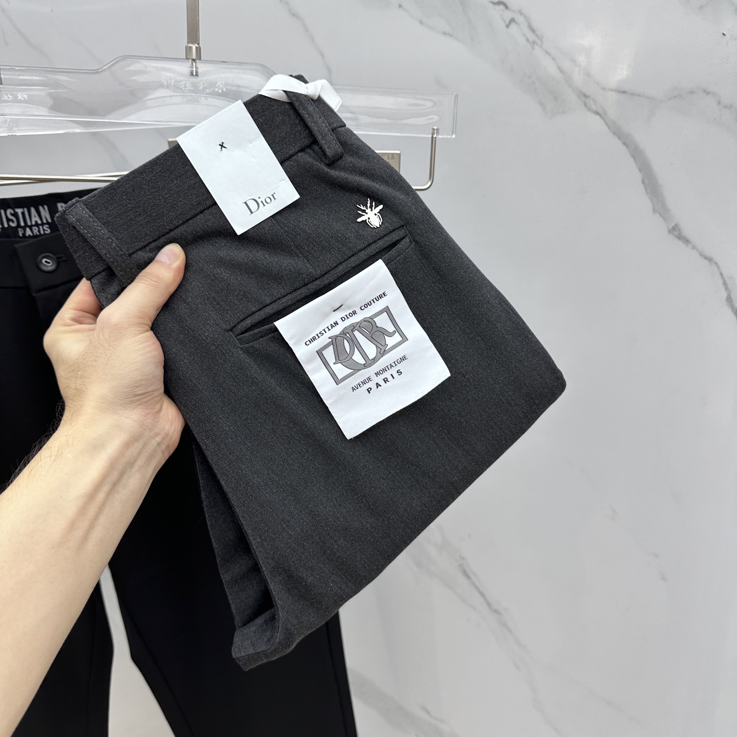 🆕Dior迪奥 2025早秋新品休闲裤西裤，官网同步发售，裤身工艺设计，进口客供辅料、面料定制，代工厂出