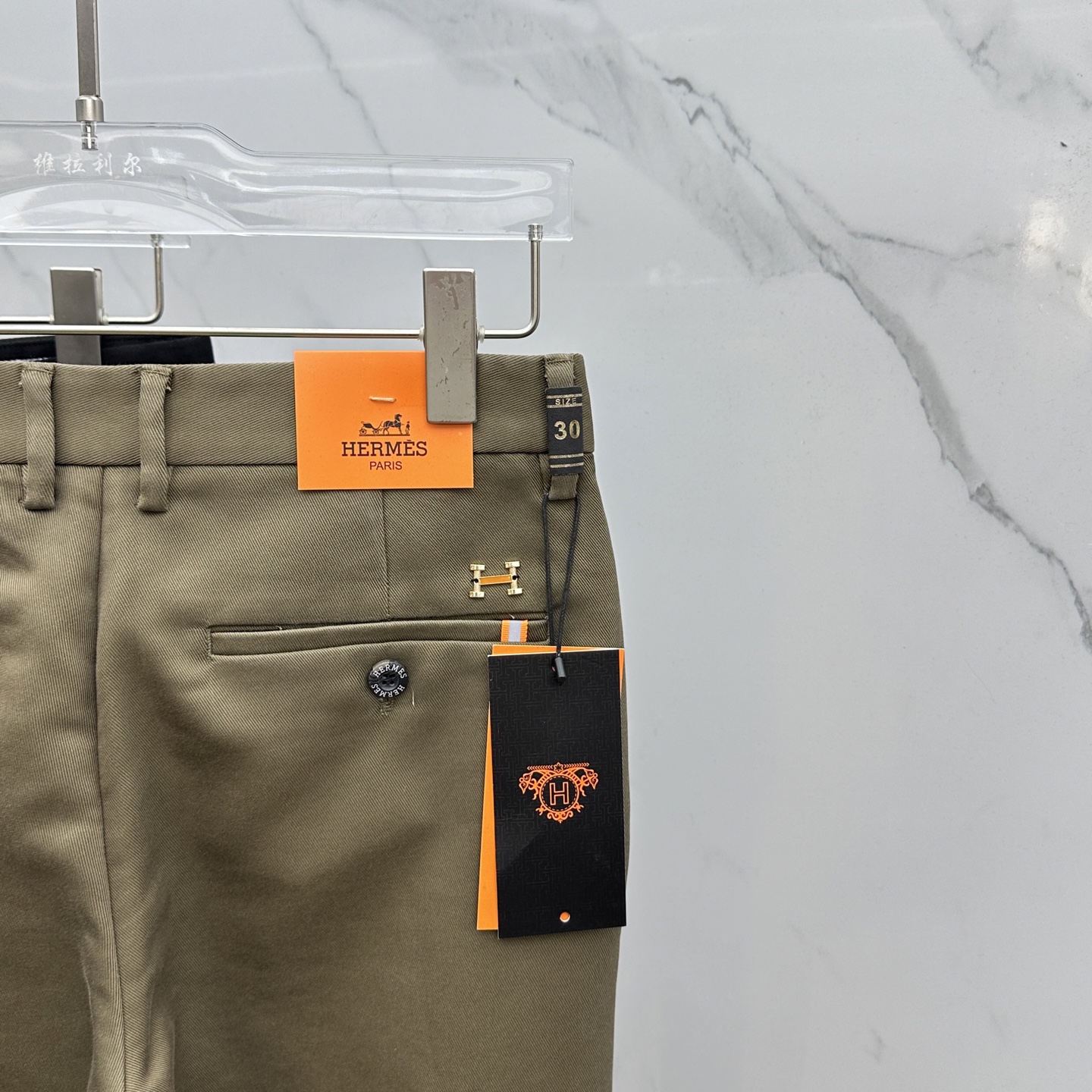 🆕Hermes爱马仕 2025早秋新品休闲裤西裤，官网同步发售，裤身工艺设计，进口客供辅料、面料定制，代