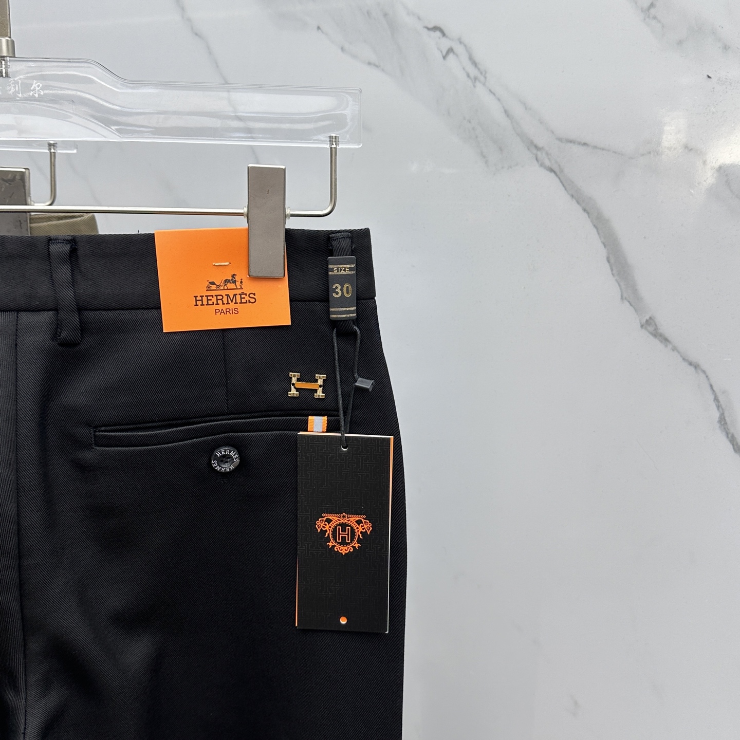 🆕Hermes爱马仕 2025早秋新品休闲裤西裤，官网同步发售，裤身工艺设计，进口客供辅料、面料定制，代