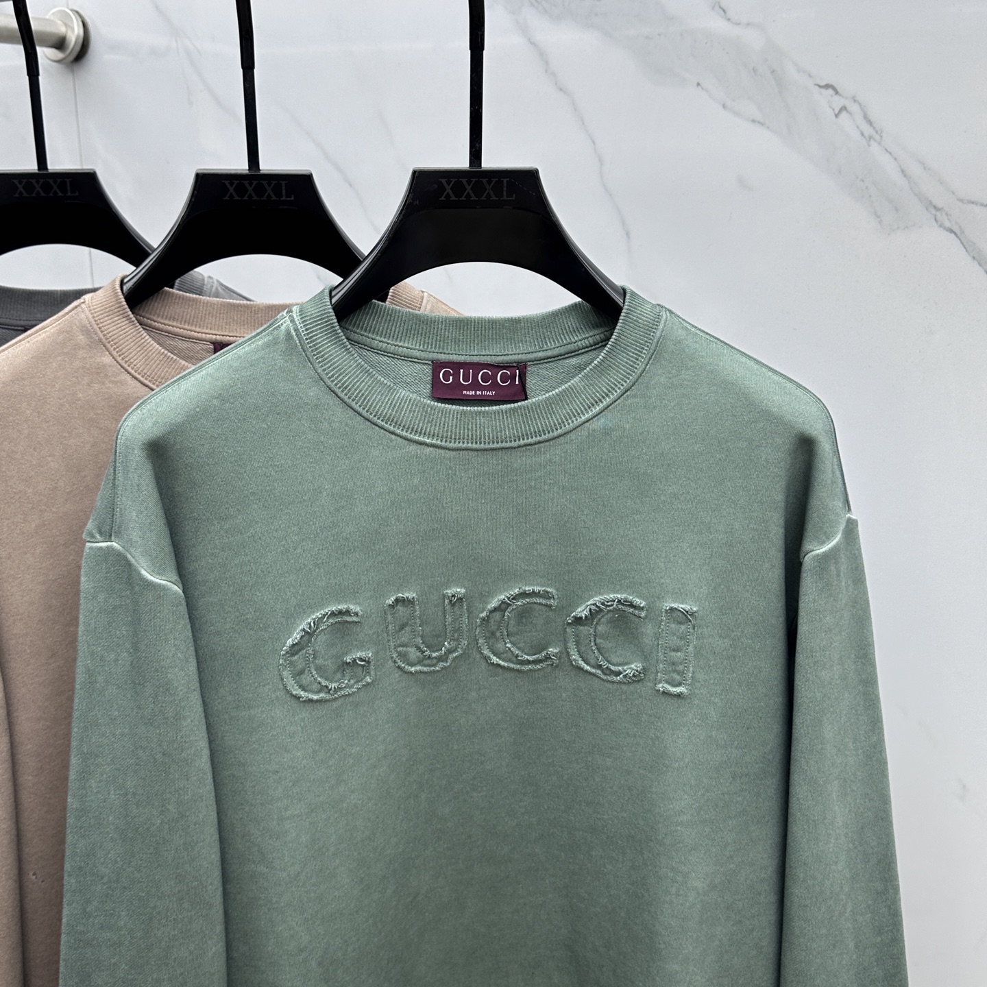 🆕GUCCI古驰 、25Ss蜡染水洗做旧顶级版本潮卫衣，最顶级的品质原单，顶级制作工艺进口面料，款独特设