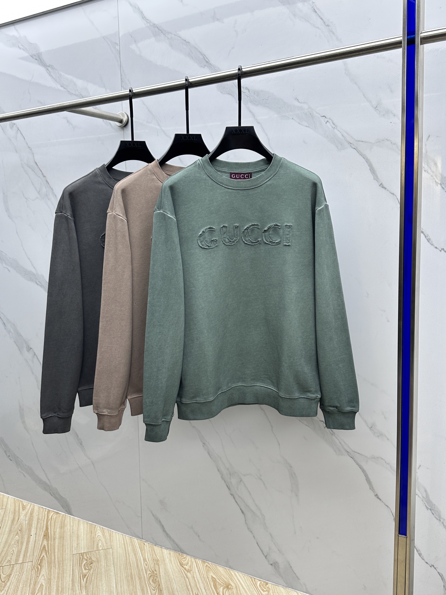 🆕GUCCI古驰 、25Ss蜡染水洗做旧顶级版本潮卫衣，最顶级的品质原单，顶级制作工艺进口面料，款独特设