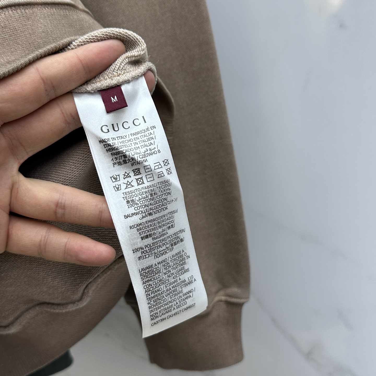 🆕GUCCI古驰 、25Ss蜡染水洗做旧顶级版本潮卫衣，最顶级的品质原单，顶级制作工艺进口面料，款独特设