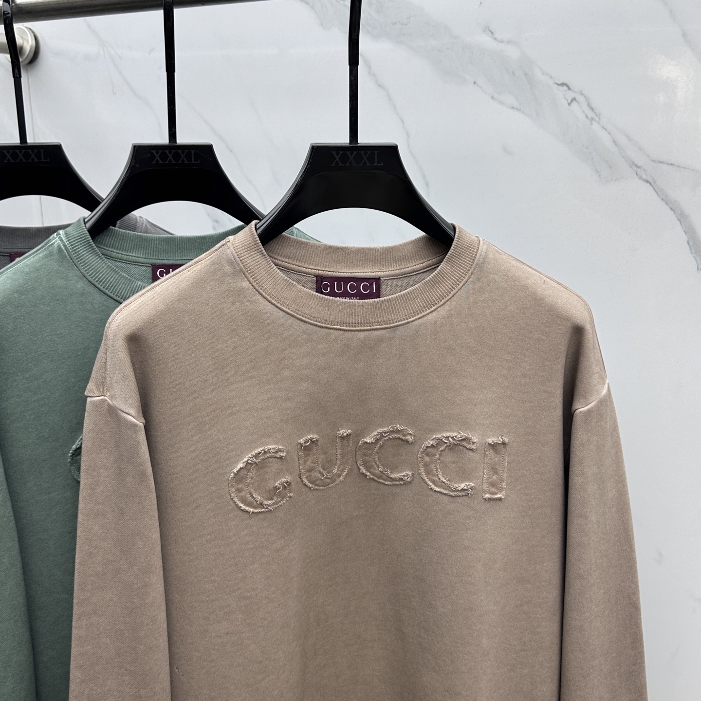 🆕GUCCI古驰 、25Ss蜡染水洗做旧顶级版本潮卫衣，最顶级的品质原单，顶级制作工艺进口面料，款独特设