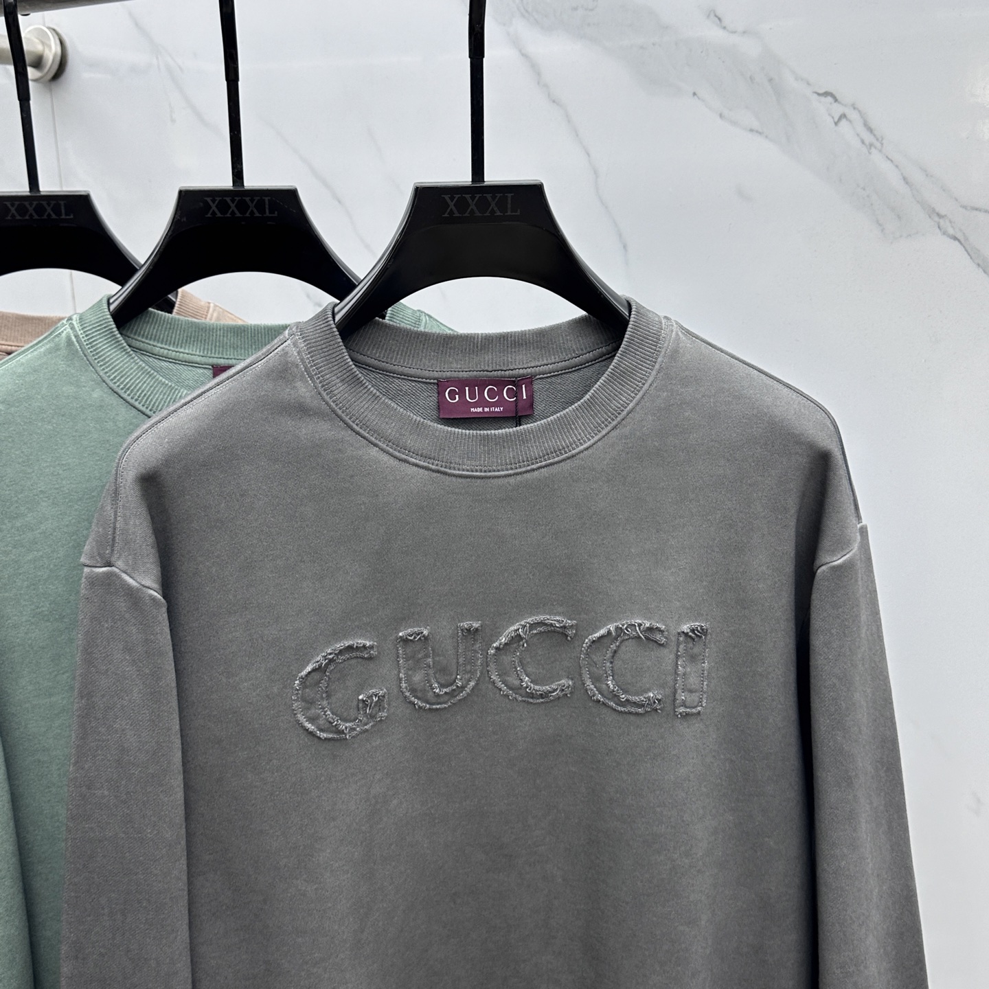 🆕GUCCI古驰 、25Ss蜡染水洗做旧顶级版本潮卫衣，最顶级的品质原单，顶级制作工艺进口面料，款独特设