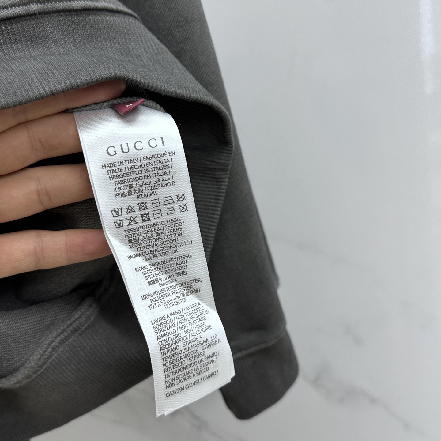 🆕GUCCI古驰 、25Ss蜡染水洗做旧顶级版本潮卫衣，最顶级的品质原单，顶级制作工艺进口面料，款独特设