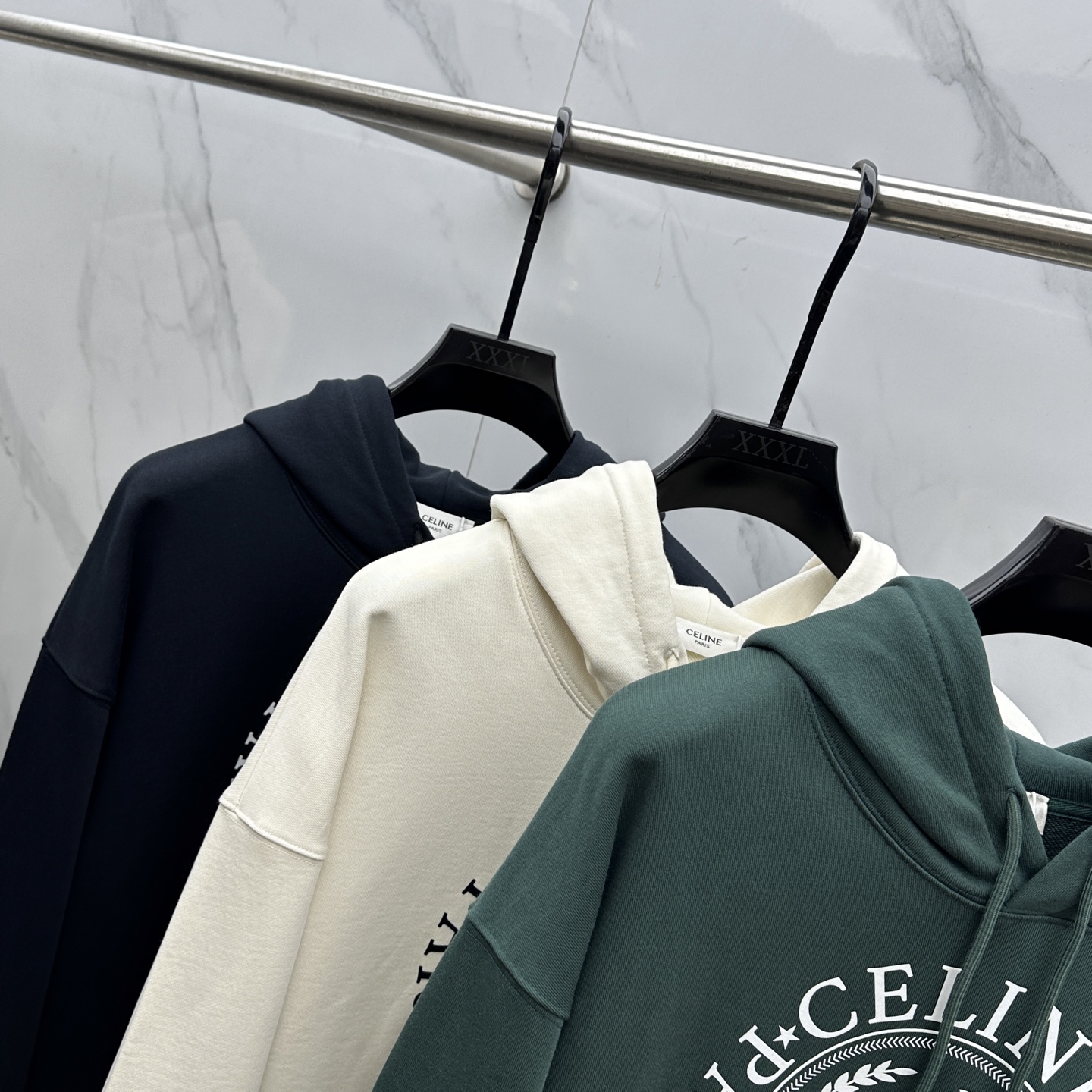 🆕Celine塞林 25ss秋冬新款宽版连帽卫衣，男女同款！独特吸引人的眼球，这一款连帽卫衣品相品质都在