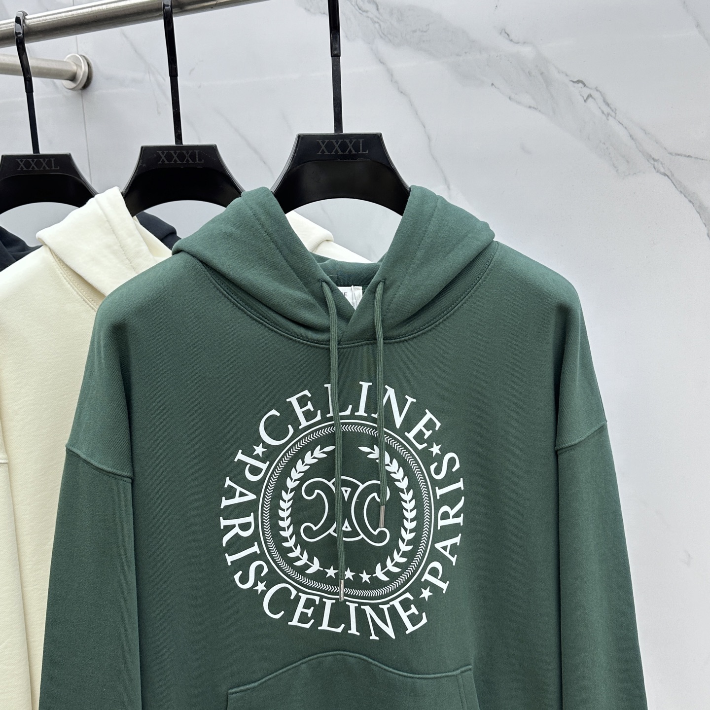 🆕Celine塞林 25ss秋冬新款宽版连帽卫衣，男女同款！独特吸引人的眼球，这一款连帽卫衣品相品质都在