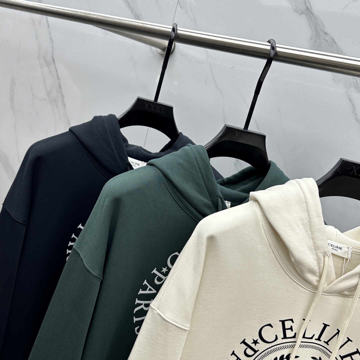 🆕Celine塞林 25ss秋冬新款宽版连帽卫衣，男女同款！独特吸引人的眼球，这一款连帽卫衣品相品质都在