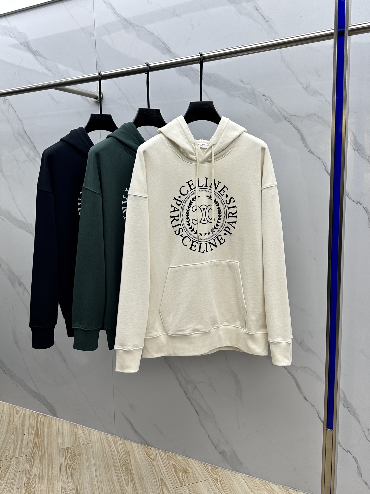 🆕Celine塞林 25ss秋冬新款宽版连帽卫衣，男女同款！独特吸引人的眼球，这一款连帽卫衣品相品质都在