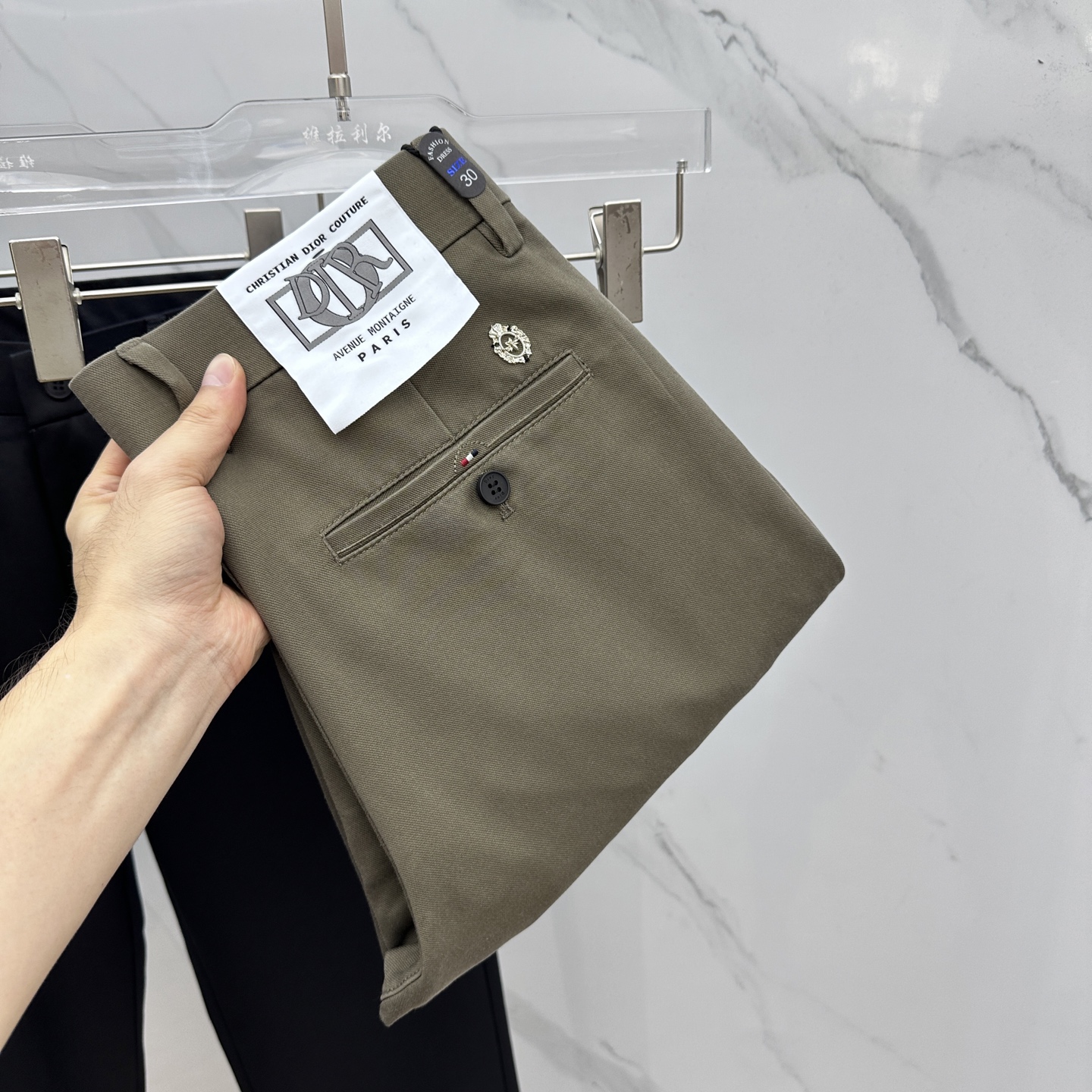 🆕Dior迪奥 2025早秋新品休闲裤西裤，官网同步发售，裤身工艺设计，进口客供辅料、面料定制，代工厂出