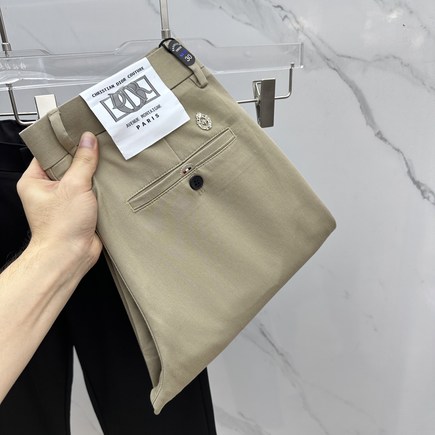 🆕Dior迪奥 2025早秋新品休闲裤西裤，官网同步发售，裤身工艺设计，进口客供辅料、面料定制，代工厂出