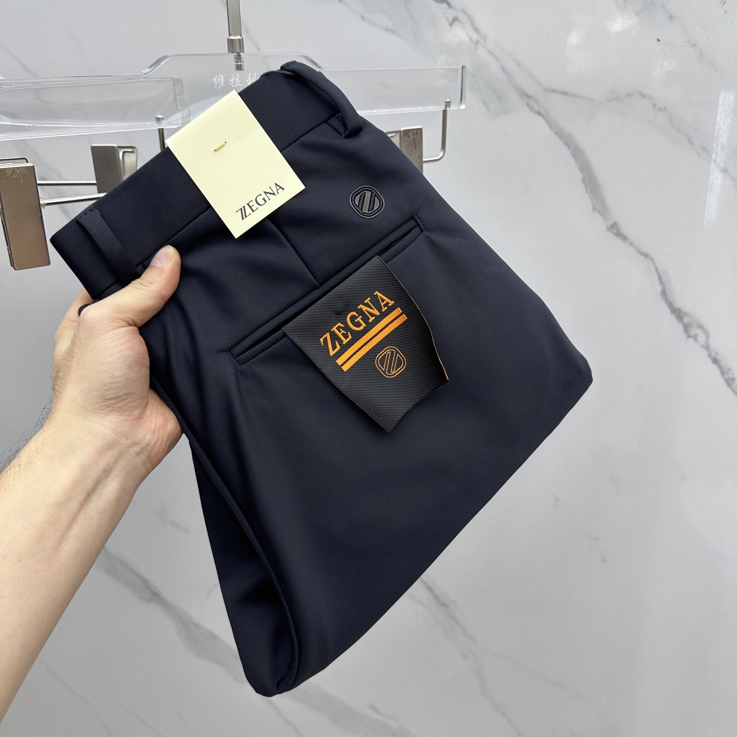 🆕ZEGNA 杰尼亚 2025早秋新品休闲裤西裤，官网同步发售，裤身工艺设计，进口客供辅料、面料定制，代