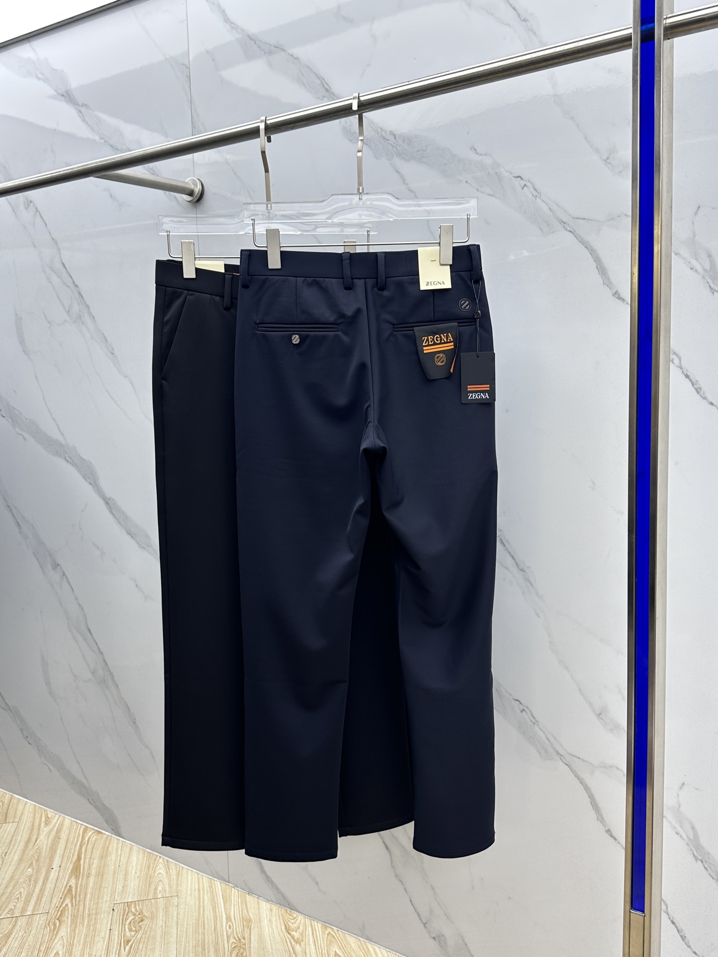 🆕ZEGNA 杰尼亚 2025早秋新品休闲裤西裤，官网同步发售，裤身工艺设计，进口客供辅料、面料定制，代