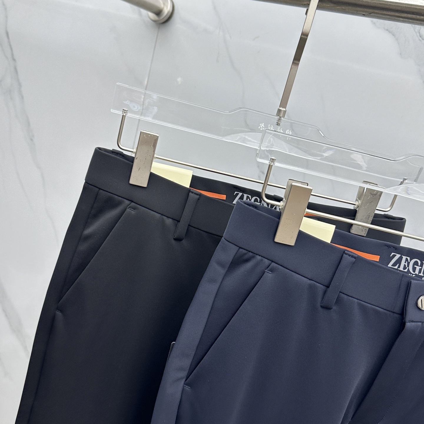 🆕ZEGNA 杰尼亚 2025早秋新品休闲裤西裤，官网同步发售，裤身工艺设计，进口客供辅料、面料定制，代