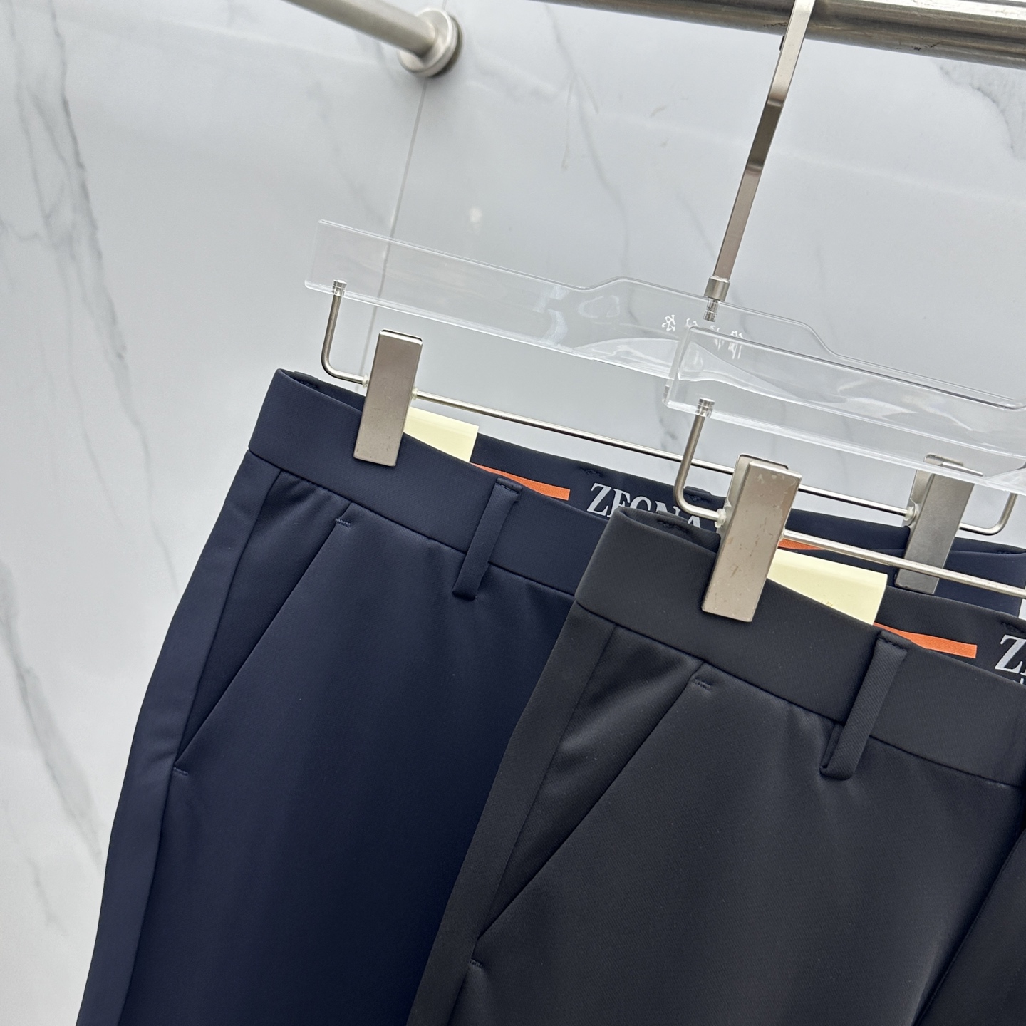 🆕ZEGNA 杰尼亚 2025早秋新品休闲裤西裤，官网同步发售，裤身工艺设计，进口客供辅料、面料定制，代