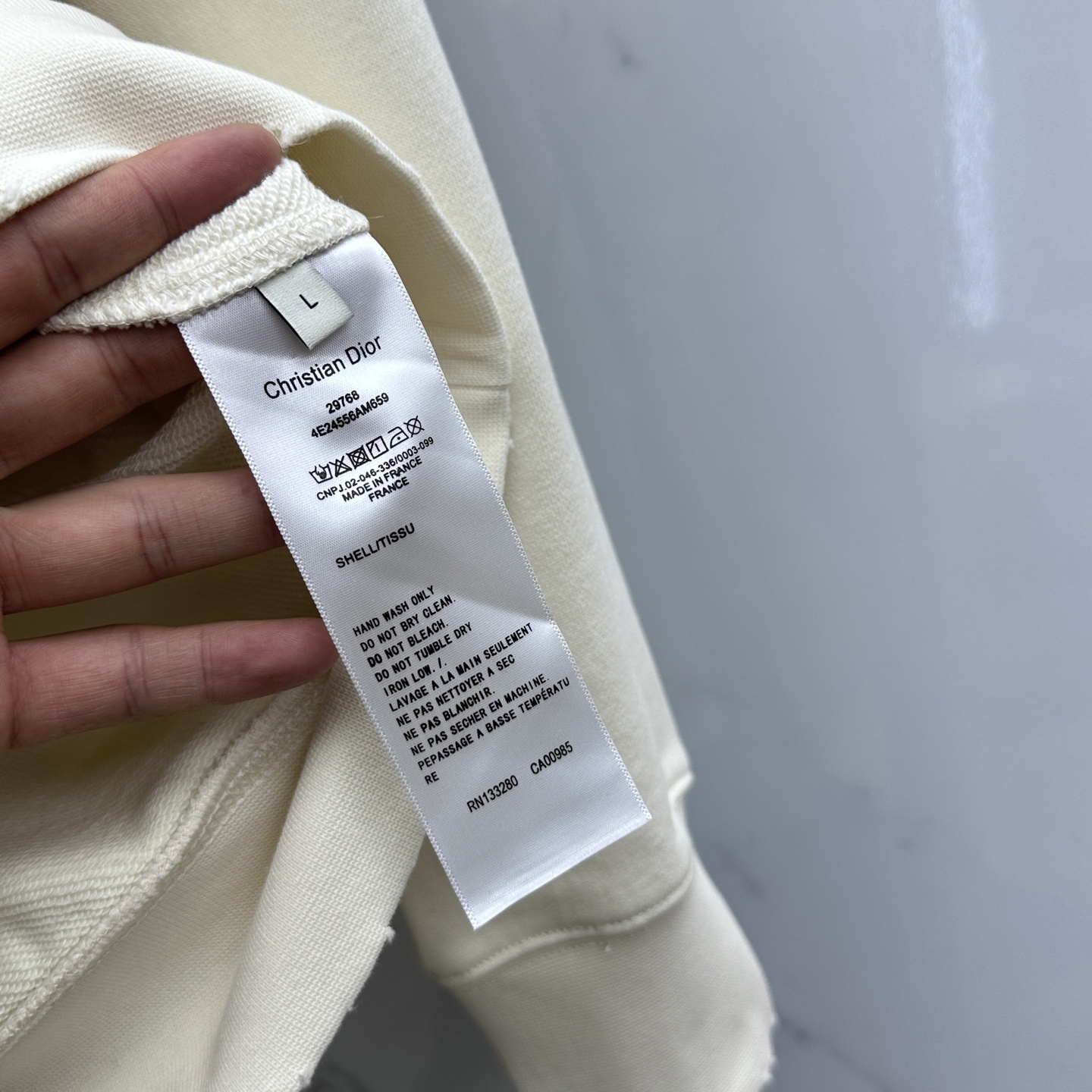 🆕Dior迪奥🌟最高版｜独家 高端定制。 15年专业卫衣，无论是面料上还是版型上都是完美越级，精美工艺圆