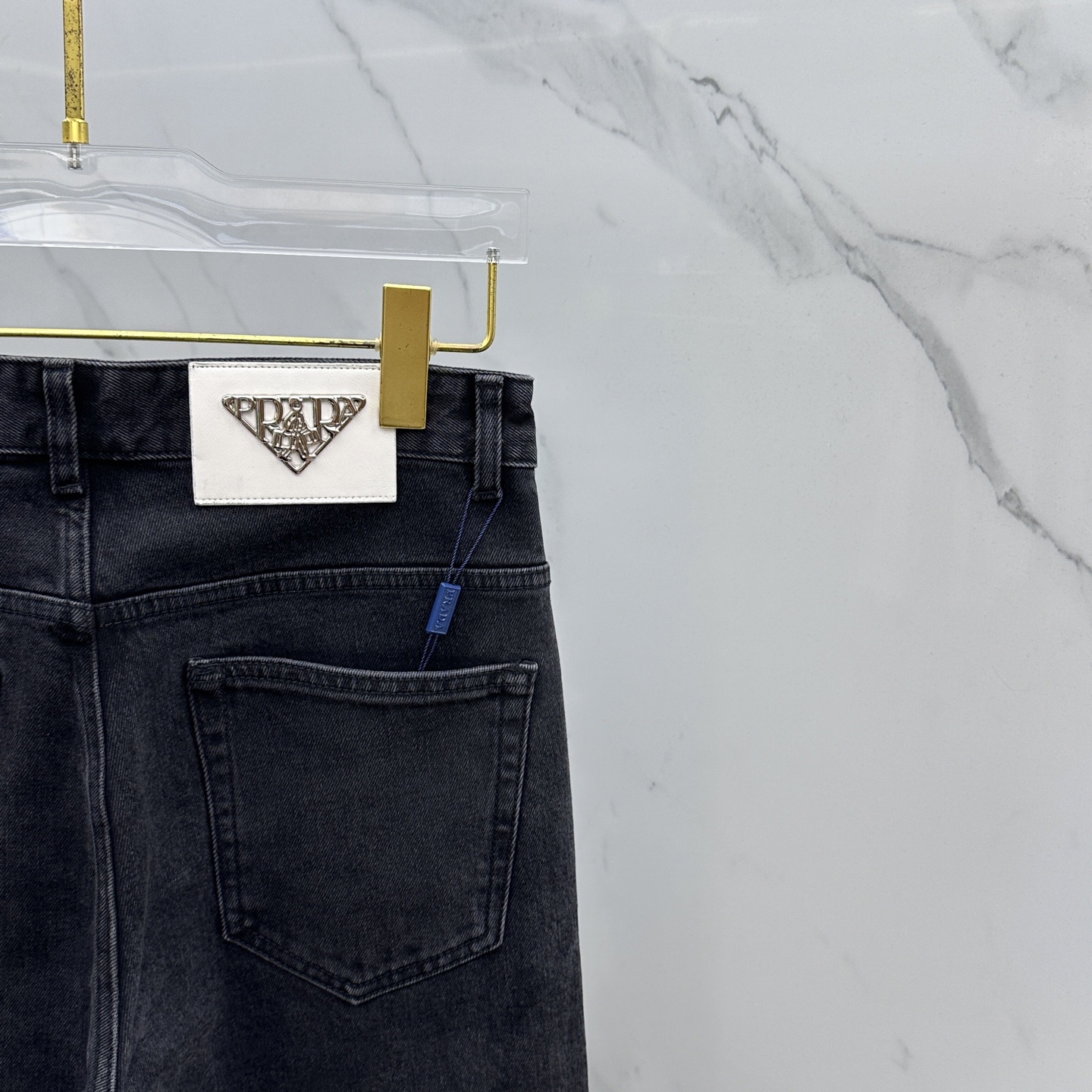 🆕Prada普拉达 🔥高端定制、2025早秋最新款牛仔裤 柜台同步发售 原版定制复刻 客供五金辅料 原单