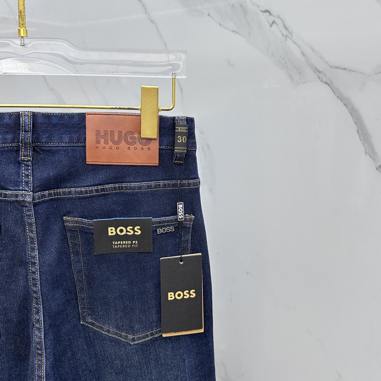 🆕BOSS 🔥高端定制、2025早秋最新款牛仔裤 柜台同步发售 原版定制复刻 客供五金辅料 原单品质 进