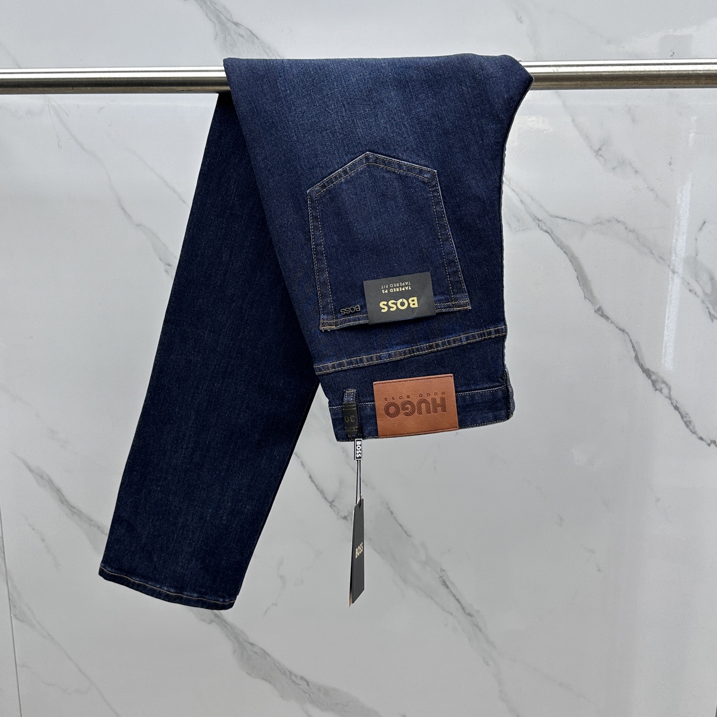 🆕BOSS 🔥高端定制、2025早秋最新款牛仔裤 柜台同步发售 原版定制复刻 客供五金辅料 原单品质 进