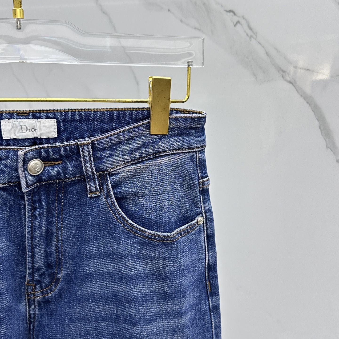 🆕Dior迪奥 🔥高端定制、2025早秋最新款牛仔裤 柜台同步发售 原版定制复刻 客供五金辅料 原单品质