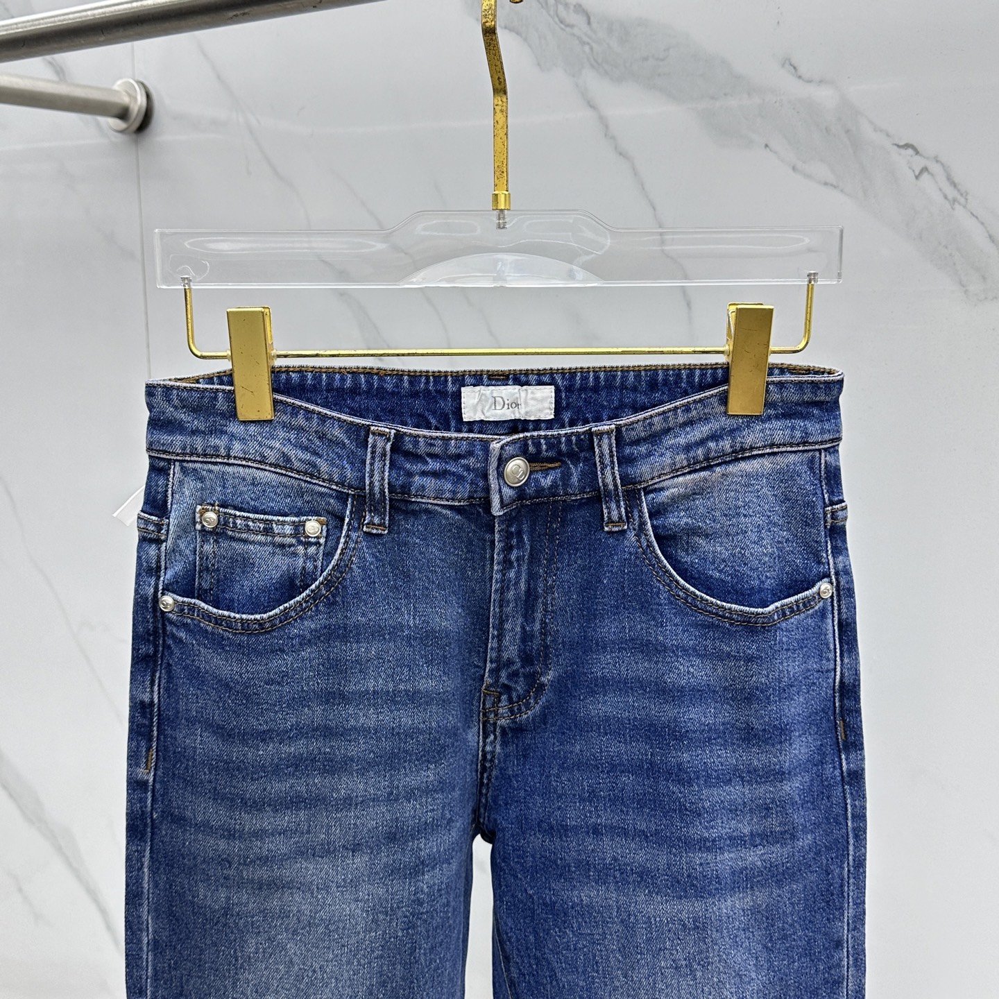 🆕Dior迪奥 🔥高端定制、2025早秋最新款牛仔裤 柜台同步发售 原版定制复刻 客供五金辅料 原单品质