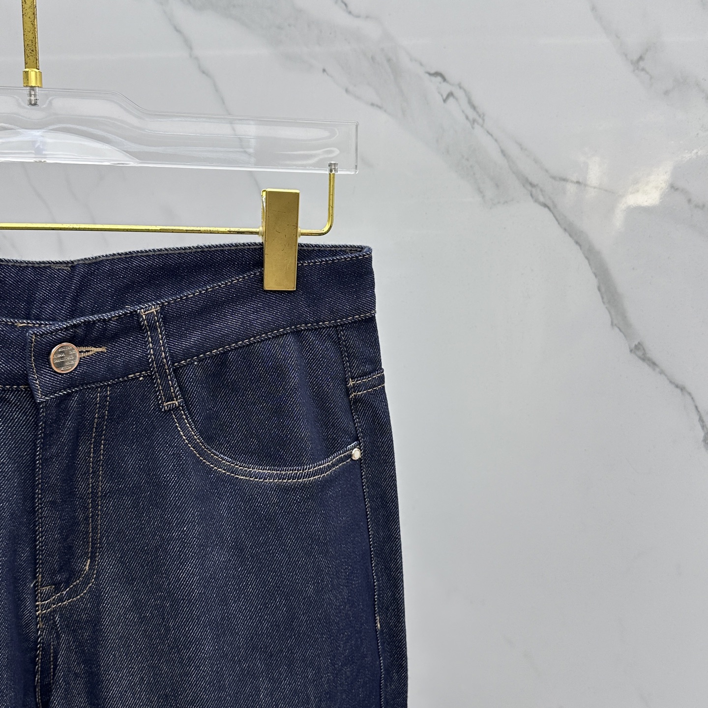 🆕Hermes爱马仕 🔥高端定制、2025早秋最新款牛仔裤 柜台同步发售 原版定制复刻 客供五金辅料 原