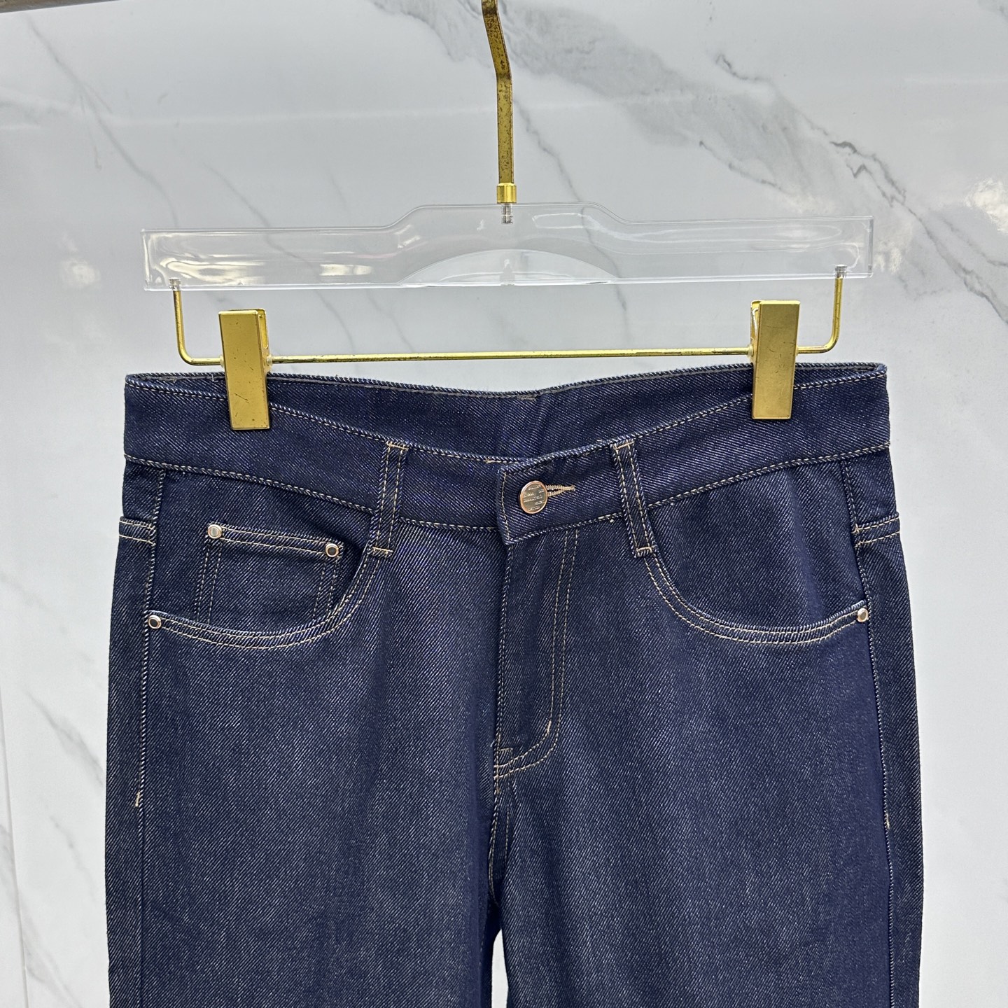 🆕Hermes爱马仕 🔥高端定制、2025早秋最新款牛仔裤 柜台同步发售 原版定制复刻 客供五金辅料 原