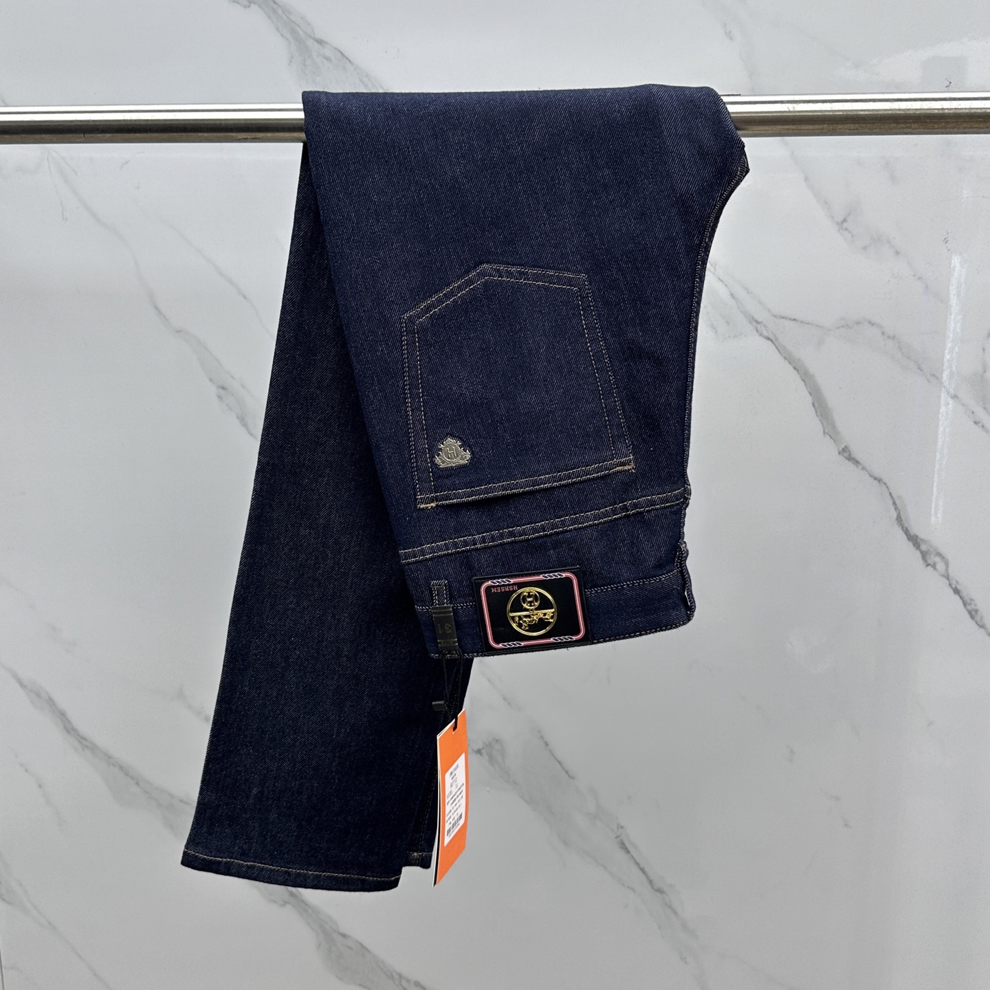 🆕Hermes爱马仕 🔥高端定制、2025早秋最新款牛仔裤 柜台同步发售 原版定制复刻 客供五金辅料 原