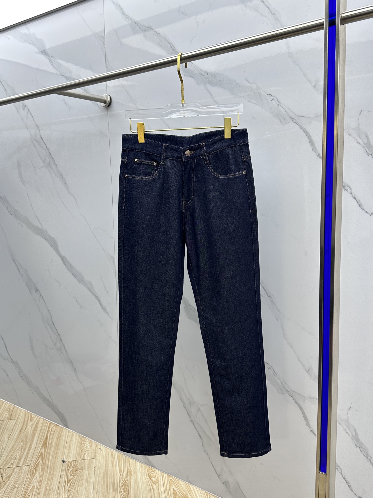 🆕Hermes爱马仕 🔥高端定制、2025早秋最新款牛仔裤 柜台同步发售 原版定制复刻 客供五金辅料 原